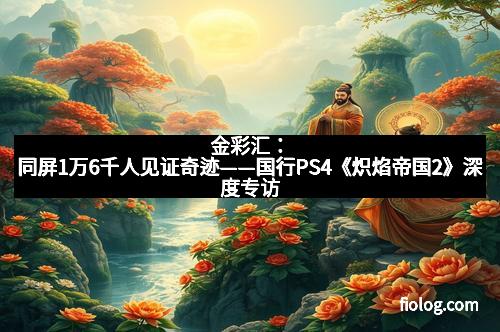 金彩汇：同屏1万6千人见证奇迹——国行PS4《炽焰帝国2》深度专访